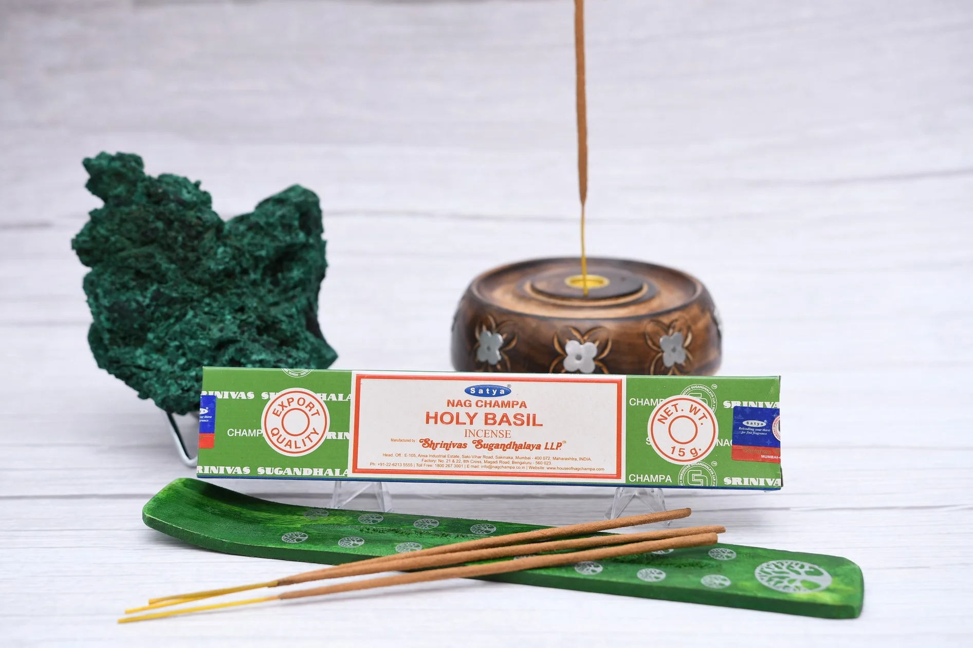 Dišeče palčke Satya – Holy Basil